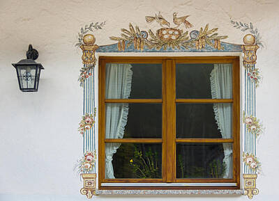 The Best Of Erin Hanson - Window at Hofgut Sternen by Teresa Mucha