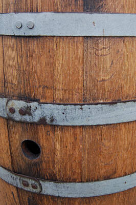 Wine Digital Art Royalty Free Images - Wine Barrel Royalty-Free Image by Jared Davies