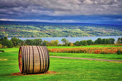 Wine Photos - Wine Country - Finger Lakes, New York by Lynn Bauer
