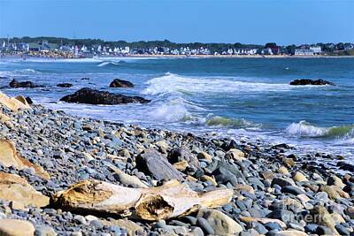 Multichromatic Abstracts - York Beach Maine by Chet B Simpson