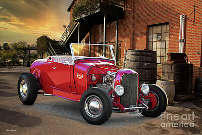 Animal Portraits - 1929 Ford Gilmore Special Roadster by Dave Koontz