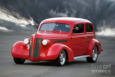 Just In The Nick Of Time Rights Managed Images - 1938 Buick Special Sedan Royalty-Free Image by Dave Koontz