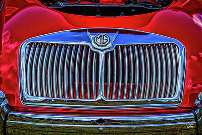Retro Chairs - 1959 MGA Roadster 2 Door Convertible by Gestalt Imagery