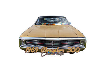 Catch Of The Day - 1969 Chrysler 300 Convertible by Gestalt Imagery