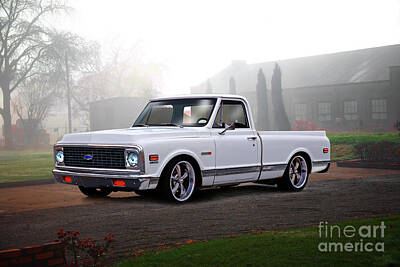 Sports Royalty-Free and Rights-Managed Images - 1972 Chevrolet C10 Cheyenne by Dave Koontz
