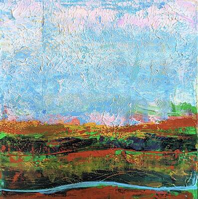 Abstract Landscape Mixed Media - Abstract Landscape  by Amyk