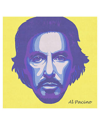 Actors Digital Art - Al Pacino Art by Sagil Gunawan