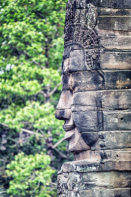 Royalty-Free and Rights-Managed Images - Bayon Temple by Manjik Pictures