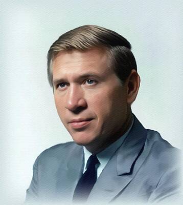 Jazz Rights Managed Images - Buck Owens, Music Star Royalty-Free Image by Esoterica Art Agency