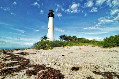 Alphabet Soup - Cape Florida Lighthouse by Donnie Shackleford