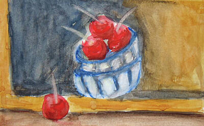 Seascapes Larry Marshall - Cherries by Loretta Nash