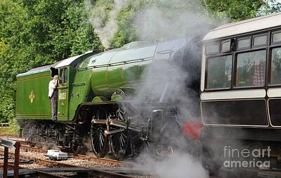 Cities Photos - Flying Scotsman steam locomotive by David Fowler