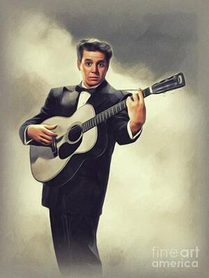 Celebrities Royalty-Free and Rights-Managed Images - Desi Arnaz, Vintage Actor by Esoterica Art Agency