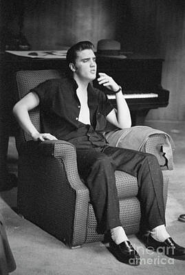 Music Rights Managed Images - Elvis Presley, 1956 Royalty-Free Image by The Harrington Collection