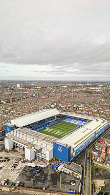 Football Royalty Free Images - Goodison Royalty-Free Image by Paul Madden