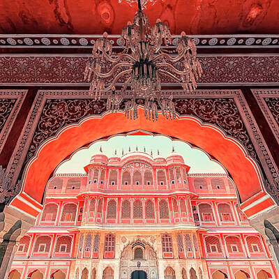 Royalty-Free and Rights-Managed Images - Jaipur Architecture by Manjik Pictures