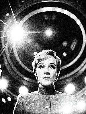 Actors Royalty-Free and Rights-Managed Images - Julie Andrews, Actress by Esoterica Art Agency