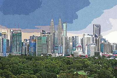 Old Masters - Kuala Lumpur by Celestial Images