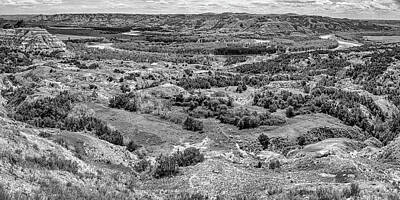 On Pointe Rights Managed Images - Oxbow Overlook at Theodore Roosevelt National Park North Unit Royalty-Free Image by Gestalt Imagery