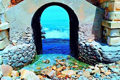 Physics And Chemistry - Door of beach 2 by Amine Bentourtit