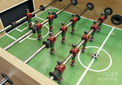 Royalty-Free and Rights-Managed Images - Portugal Foosball Team by Allan Swart