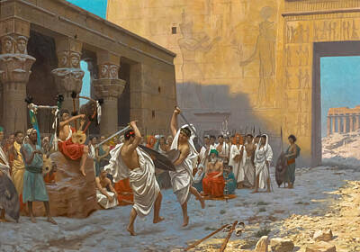 Royalty-Free and Rights-Managed Images - Pyrrhic Dance by Jean Leon Gerome