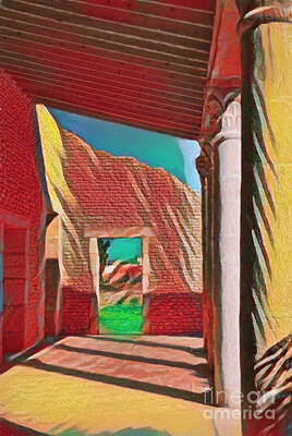 Aloha For Days - Red Roof by Rick Bragan