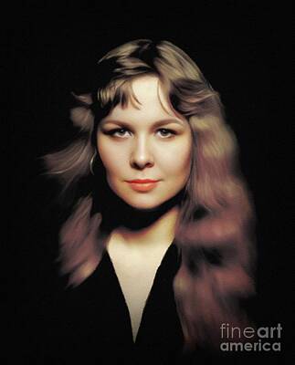 Zen Royalty Free Images - Sandy Denny, Music Star Royalty-Free Image by Esoterica Art Agency