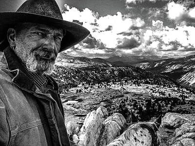 Mountain Photos - Self Portrait at Silver Pass by Mountain Panda Photography