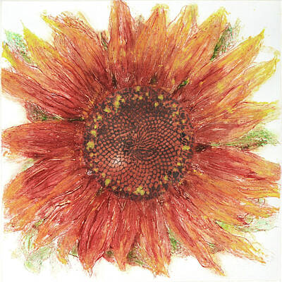Sunflowers Mixed Media - Sunflower September by J L Carothers