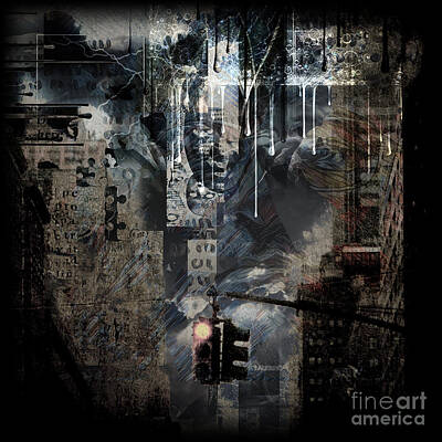Surrealism Royalty-Free and Rights-Managed Images - Surreal urban grunge by Bruce Rolff