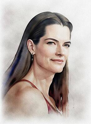 On Trend Breakfast Royalty Free Images - Terry Farrell, Actress Royalty-Free Image by Sarah Kirk