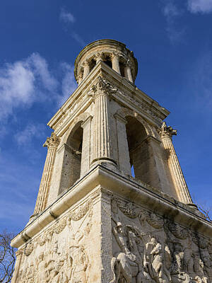 Katharine Hepburn - The Jules Mausoleum in Saint Remy de Provence by Stefan Rotter