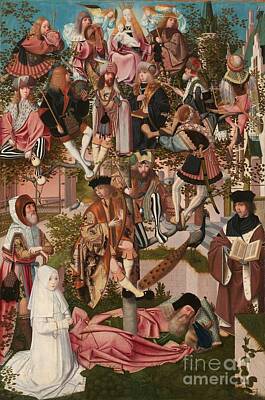 Christmas Typography - The Tree of Jesse, Geertgen tot Sint Jans circle of, c. 1500 by Shop Ability