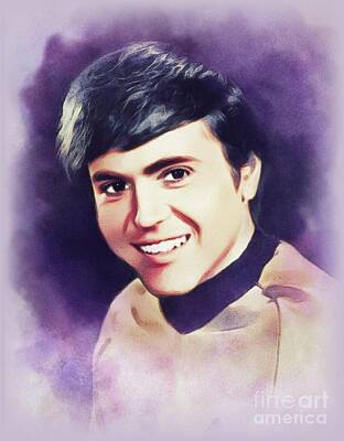Abstract Stripe Patterns - Walter Koenig, Actor by Esoterica Art Agency
