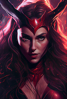 Comics Photos - Scarlet Witch by Tim Hill