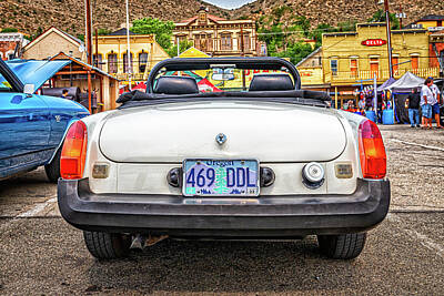 Presidential Portraits - 1979 MGB Convertible Sports Car by Gestalt Imagery