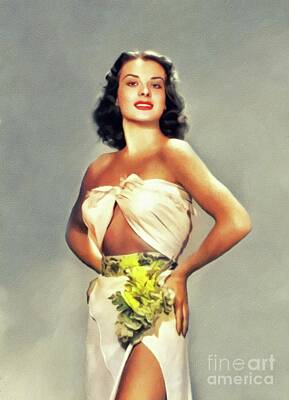 Aloha For Days - Jean Peters, Vintage Actress by Esoterica Art Agency