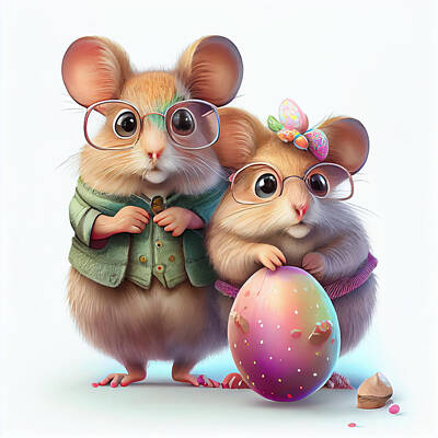 Route 66 - Miss Tittlemouse Easter by Stephen Smith Galleries