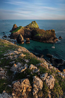 Rock Royalty - Beauitful sunrise and sunset landscape image of Kynance Cove in  by Matthew Gibson