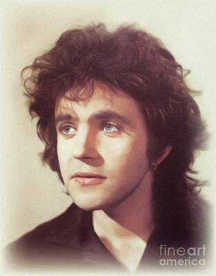 Portraits Rights Managed Images - David Essex, Music Legend Royalty-Free Image by Esoterica Art Agency
