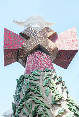 Going Green Royalty Free Images - Spain Barcelona Sagrada Familia Royalty-Free Image by Carol Ailles