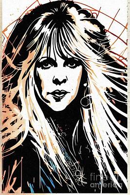 Discover Inventions - Stevie Nicks, Music Legend by Esoterica Art Agency