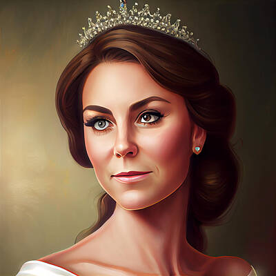 Rights Managed Images - Princess Kate Royalty-Free Image by Stephen Smith Galleries