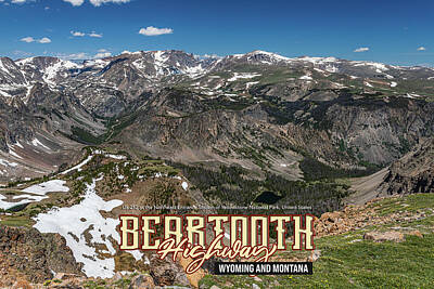 Temples - Beartooth Highway Wyoming and Montana by Gestalt Imagery