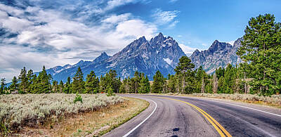 Pittsburgh According To Ron Magnes - Grand Teton National Park In Wyoming Early Morning by Alex Grichenko