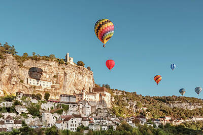 Sports Patents - Montgolfiades de Rocamadour balloon festival in France by Jon Ingall