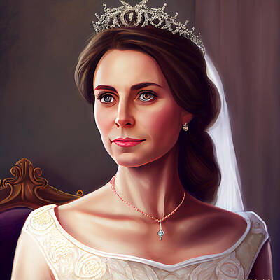 Rights Managed Images - Princess Kate Royalty-Free Image by Stephen Smith Galleries