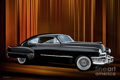 Spiral Staircases - 1948 Cadillac Series 62 Club Coupe by Dave Koontz