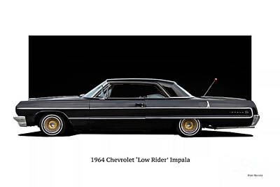 Curated Travel Chargers - 1964 Chevrolet Low Rider Impala by Dave Koontz